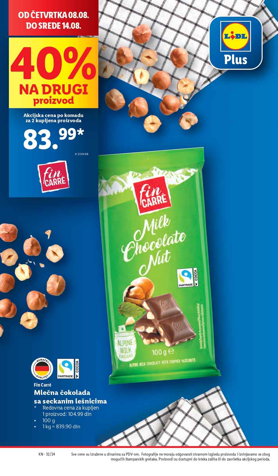 Lidl vikend akcija 8-11.8.2024.