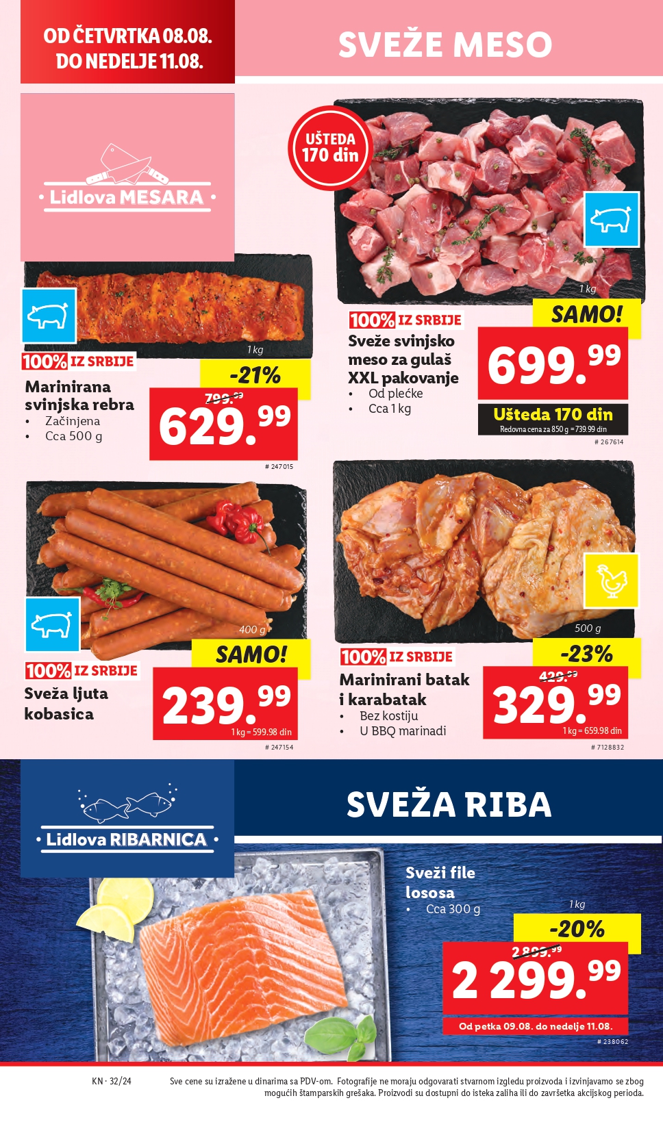 Lidl vikend akcija 8-11.8.2024.