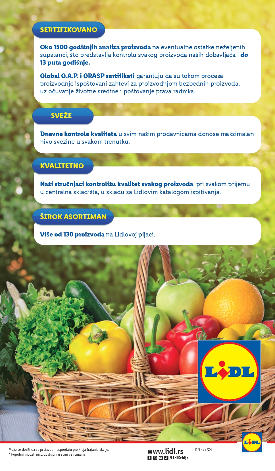 Lidl vikend akcija 8-11.8.2024.