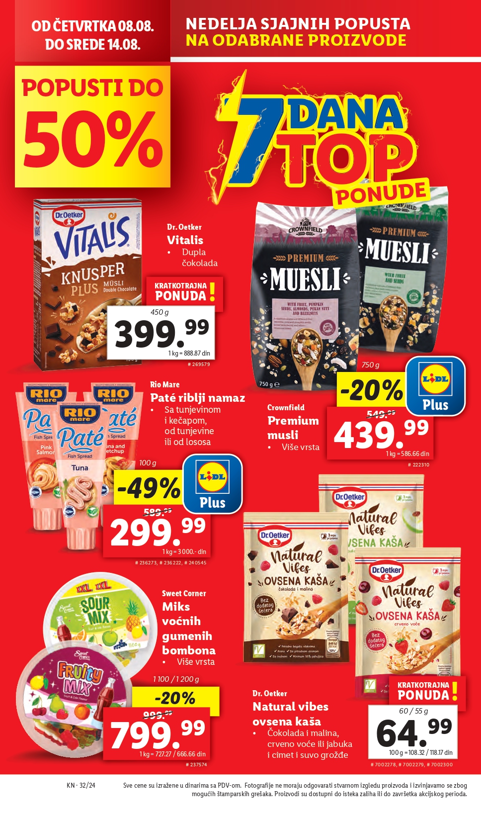 Lidl vikend akcija 8-11.8.2024.