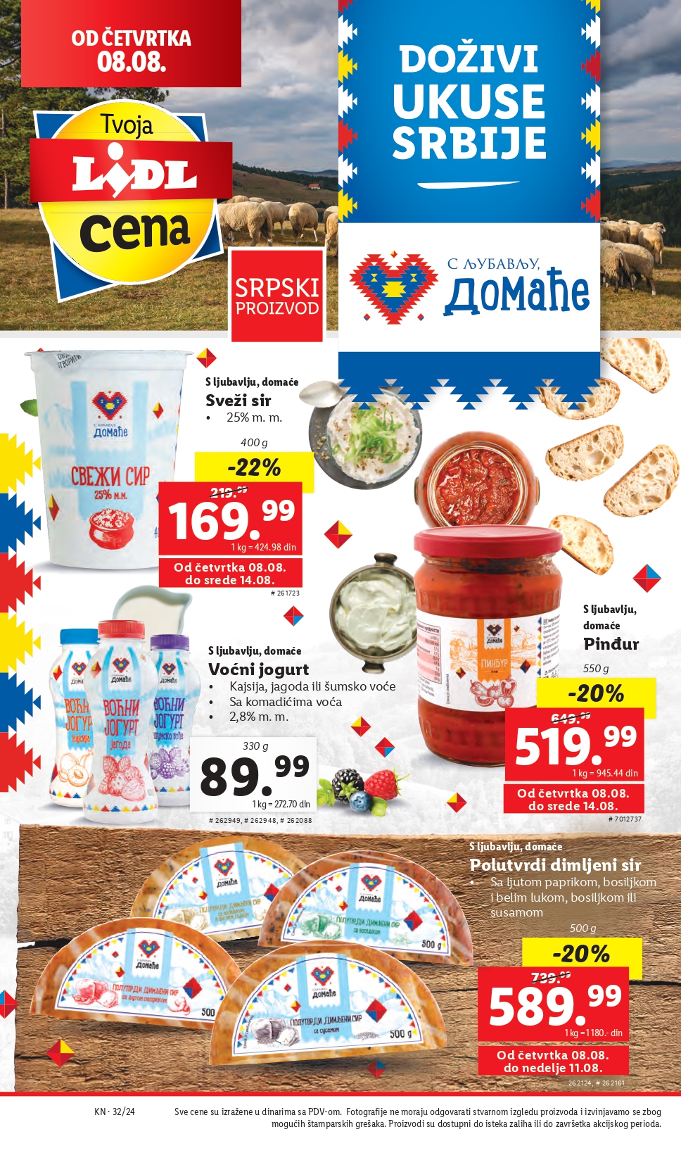 Lidl vikend akcija 8-11.8.2024.