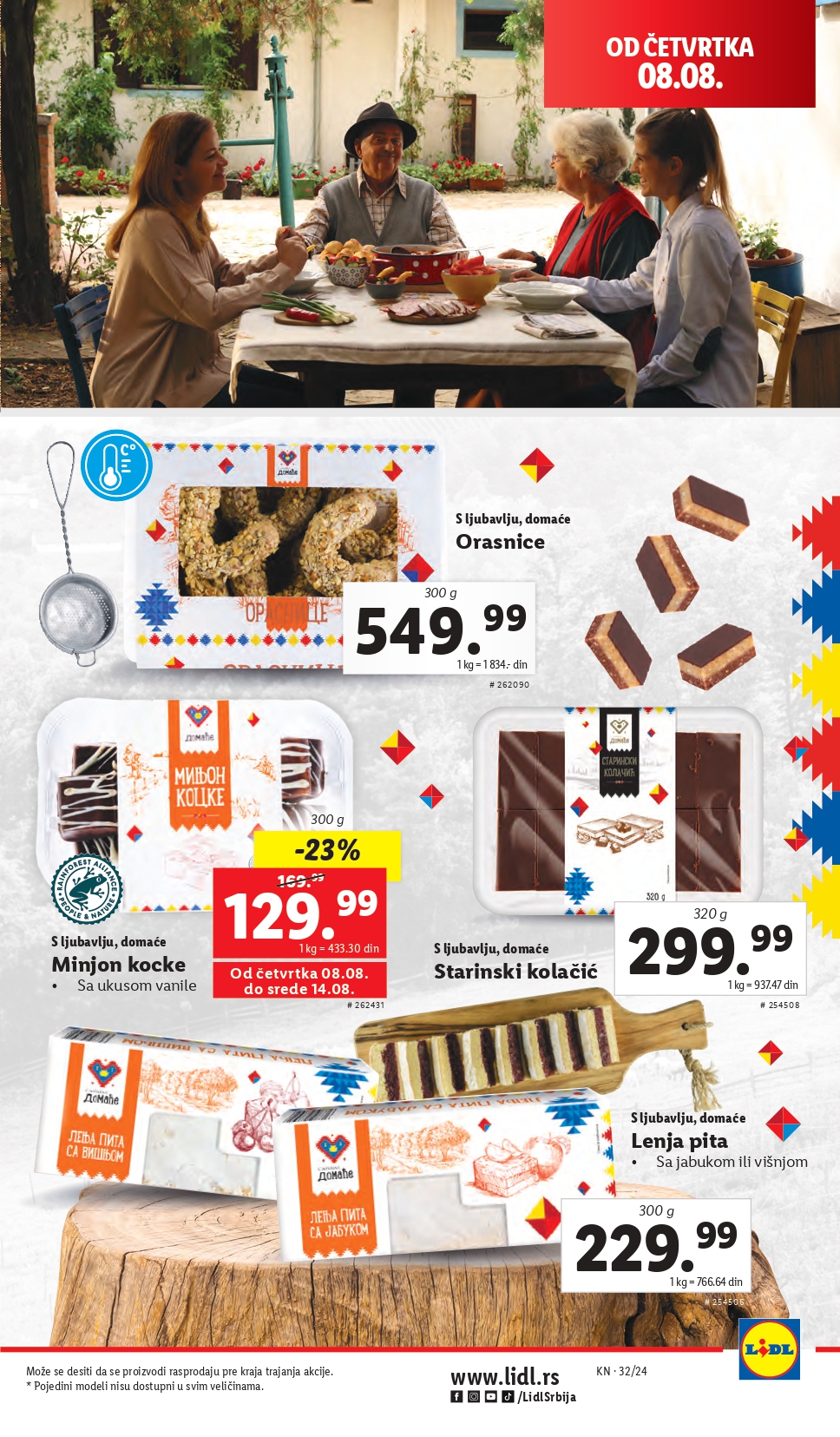 Lidl vikend akcija 8-11.8.2024.
