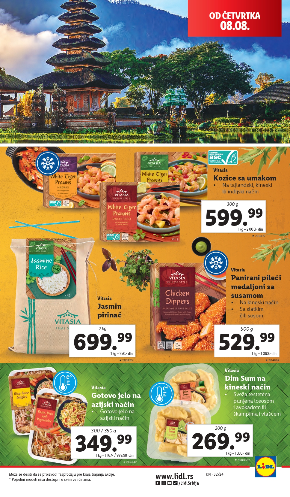 Lidl vikend akcija 8-11.8.2024.