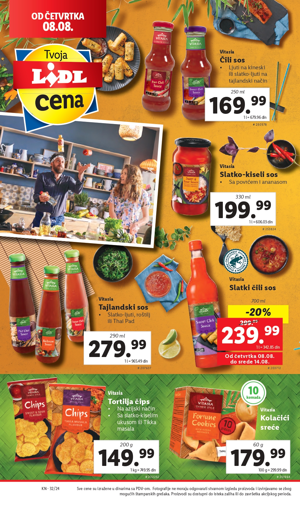 Lidl vikend akcija 8-11.8.2024.
