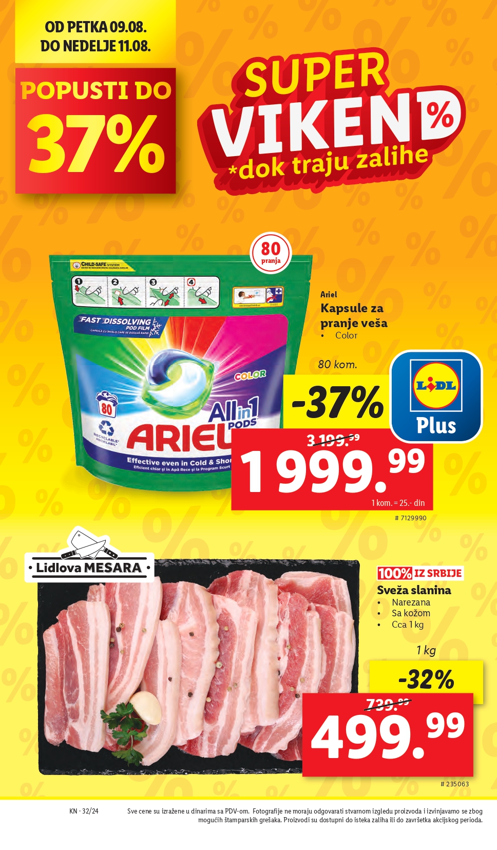 Lidl vikend akcija 8-11.8.2024.
