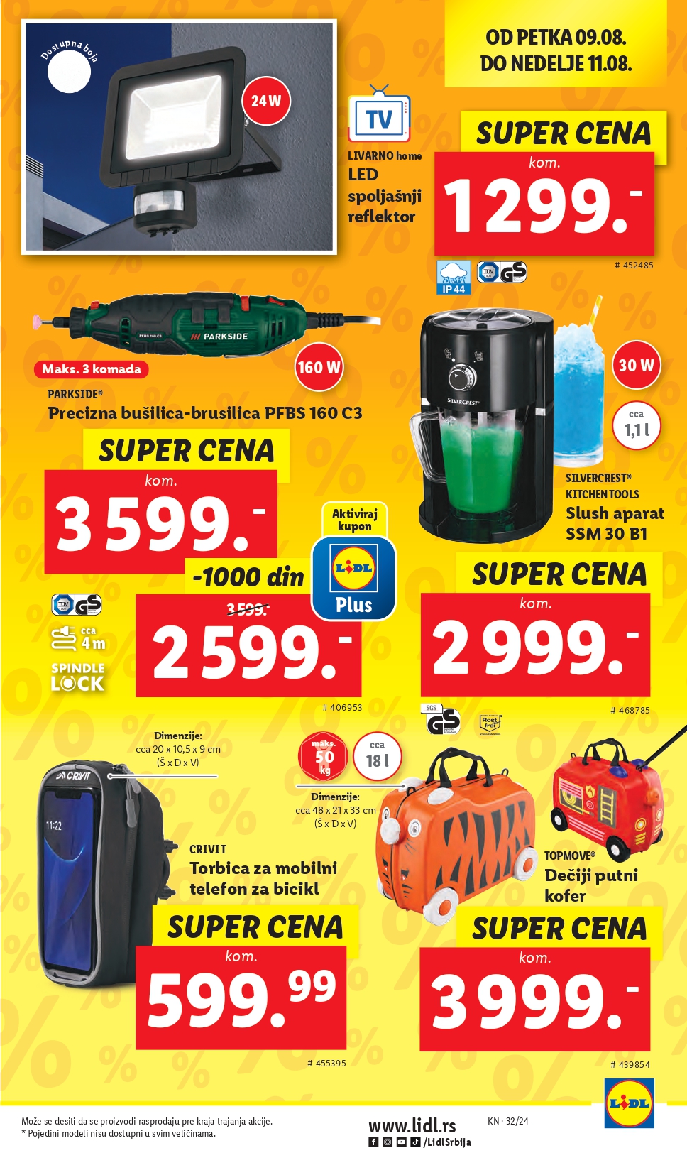 Lidl vikend akcija 8-11.8.2024.