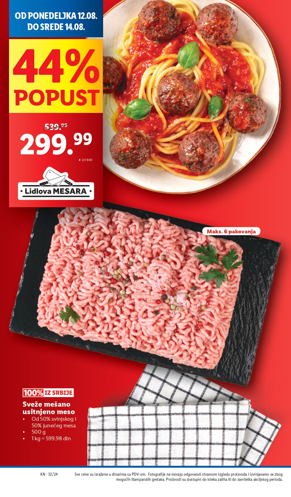 Lidl vikend akcija 8-11.8.2024.