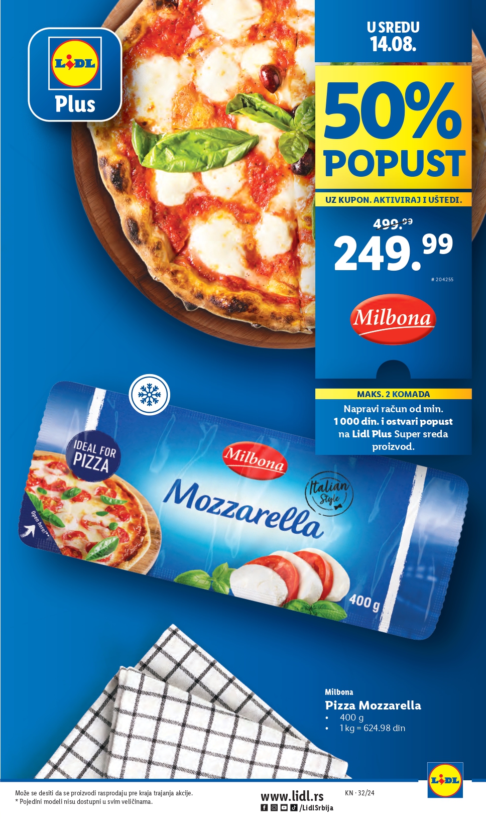 Lidl vikend akcija 8-11.8.2024.