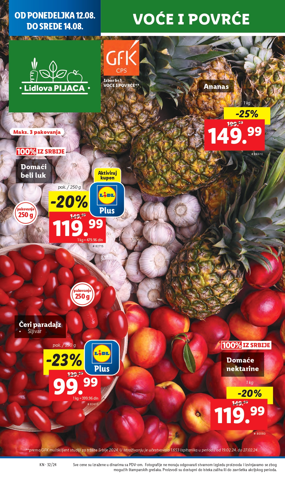 Lidl vikend akcija 8-11.8.2024.