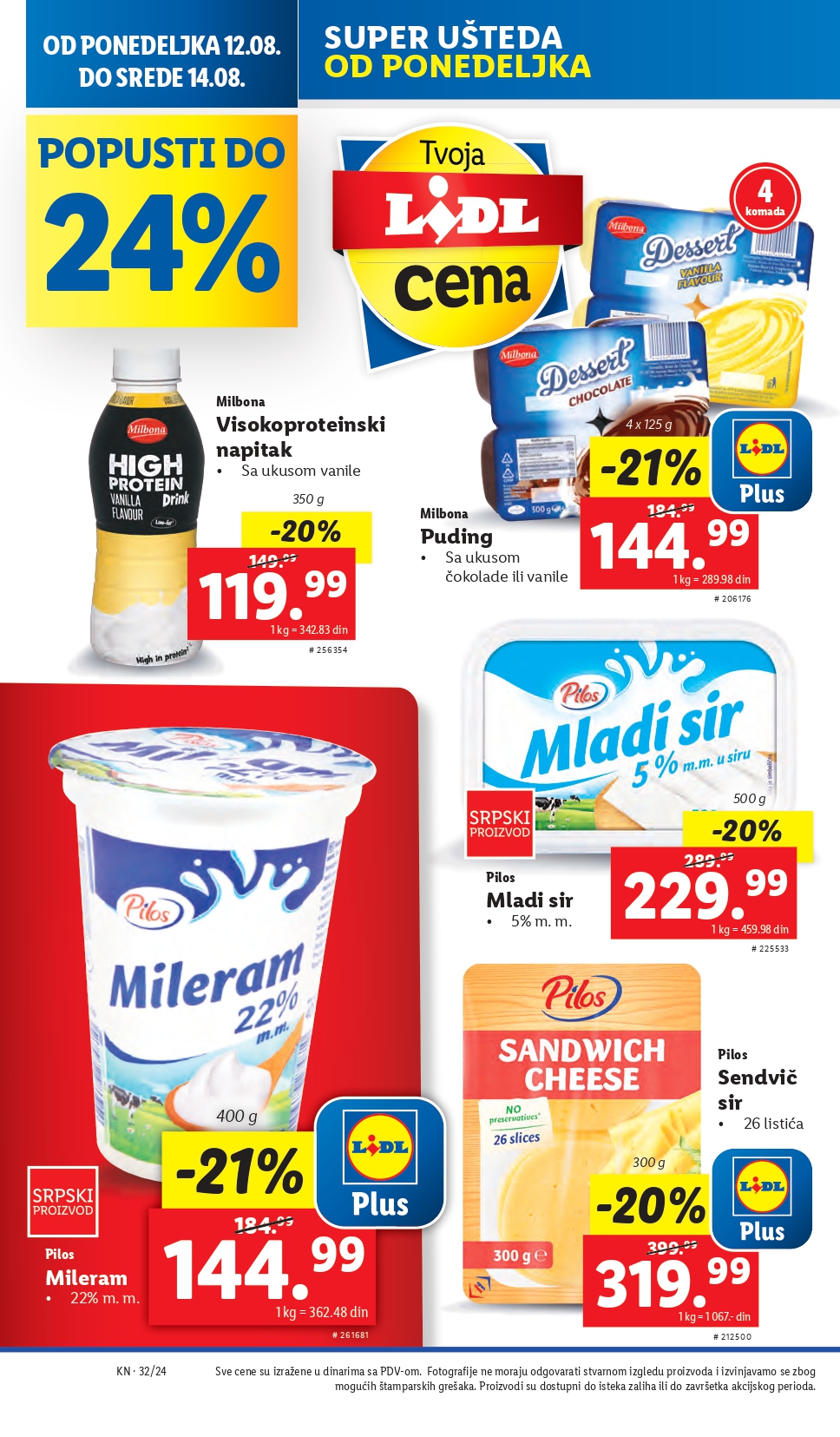 Lidl vikend akcija 8-11.8.2024.