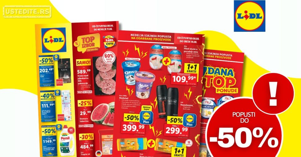 Lidl vikend akcija 8-11.8.2024.