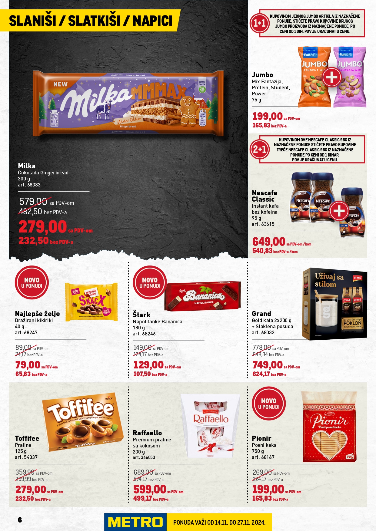 Metro katalog PREHRANA/NEPREHRANA 14-27.11.2024.