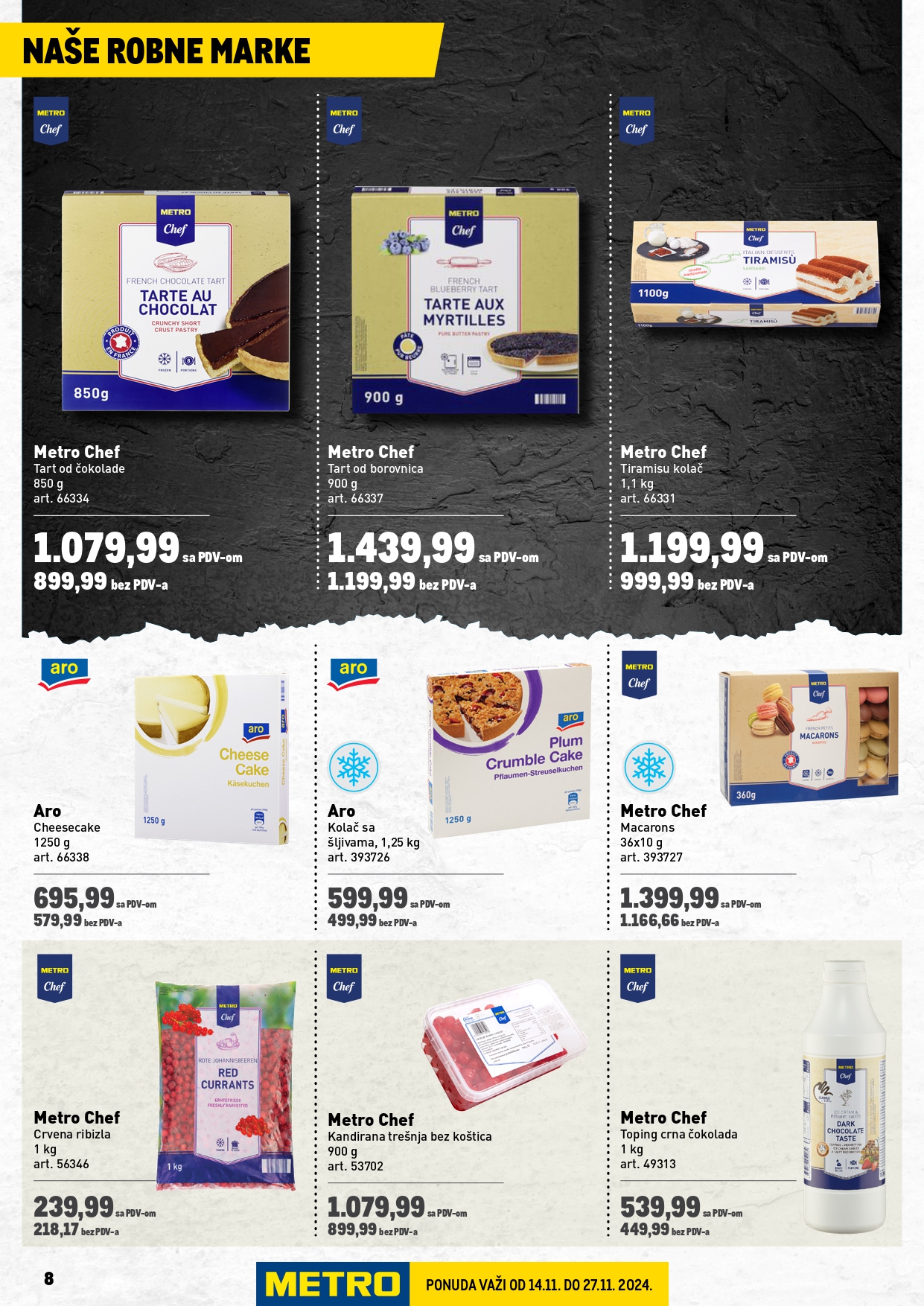 Metro katalog PREHRANA/NEPREHRANA 14-27.11.2024.