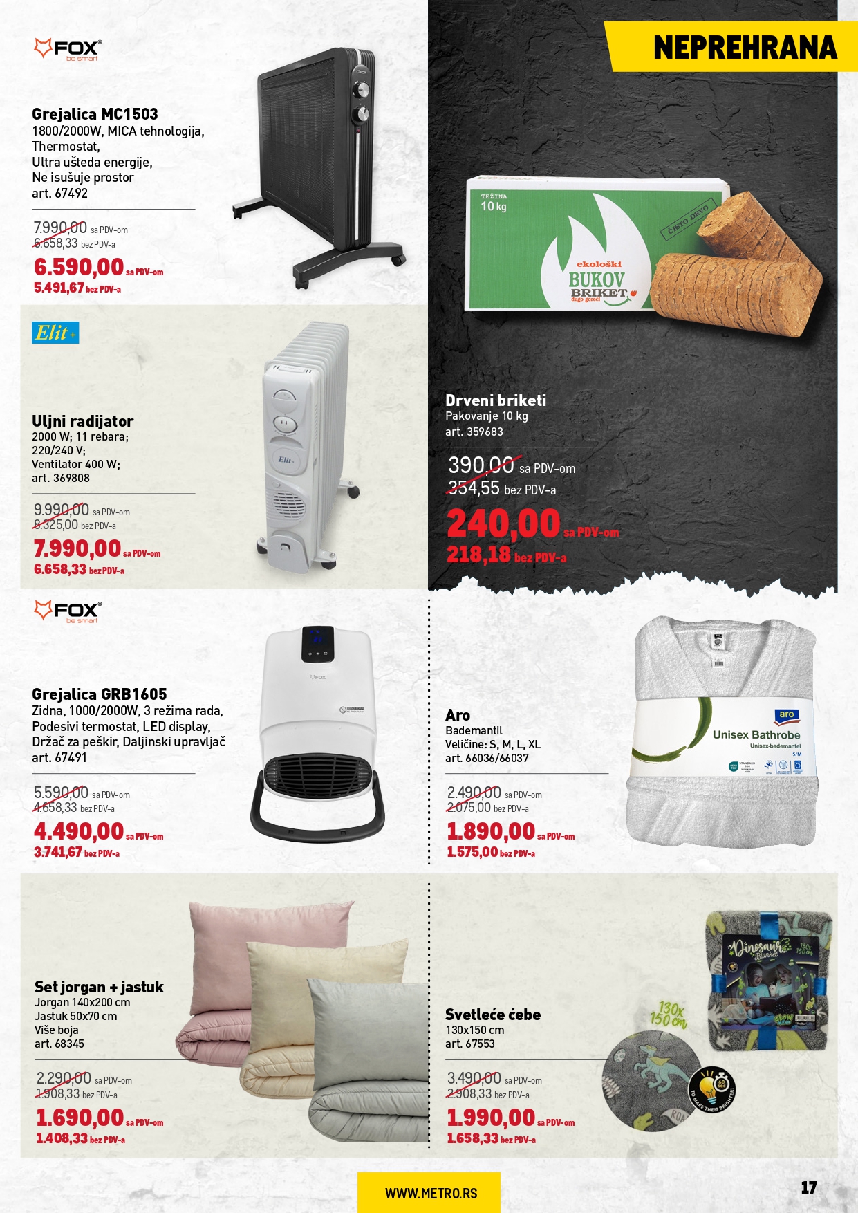 Metro katalog PREHRANA/NEPREHRANA 14-27.11.2024.