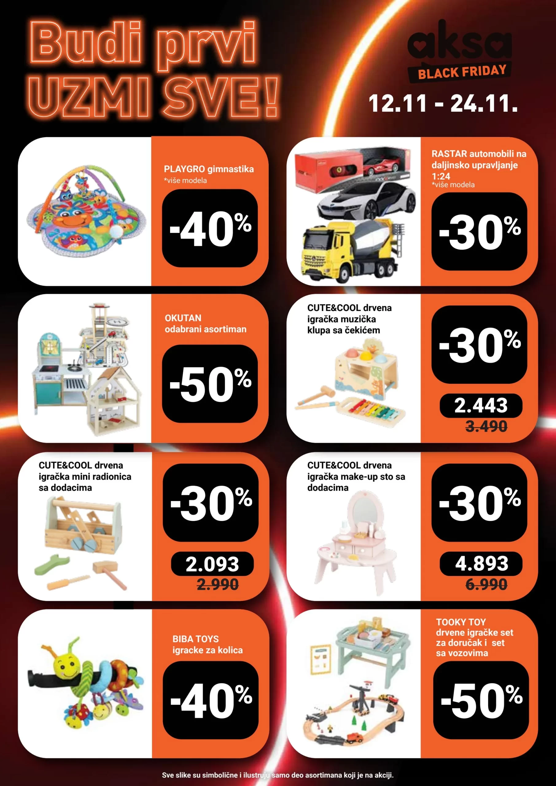 Aksa BLACK FRIDAY 12-24.11.2024.