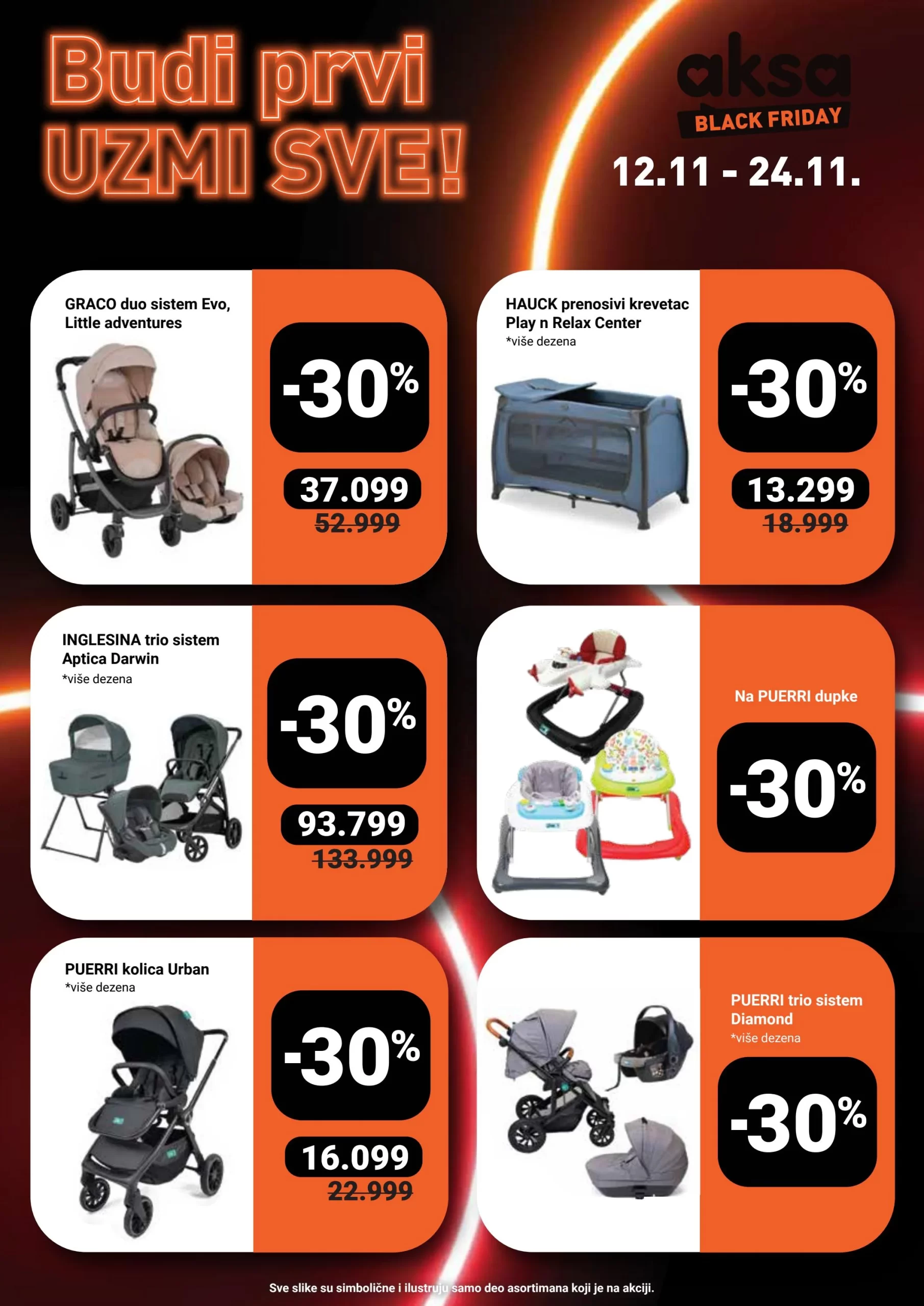 Aksa BLACK FRIDAY 12-24.11.2024.