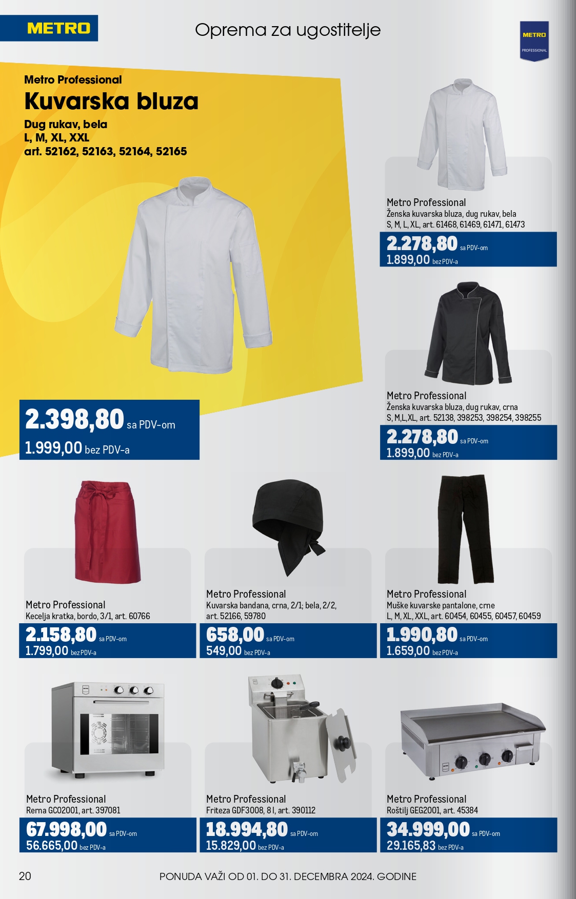 Metro katalog UGOSTITELJI 1-31.12.2024.