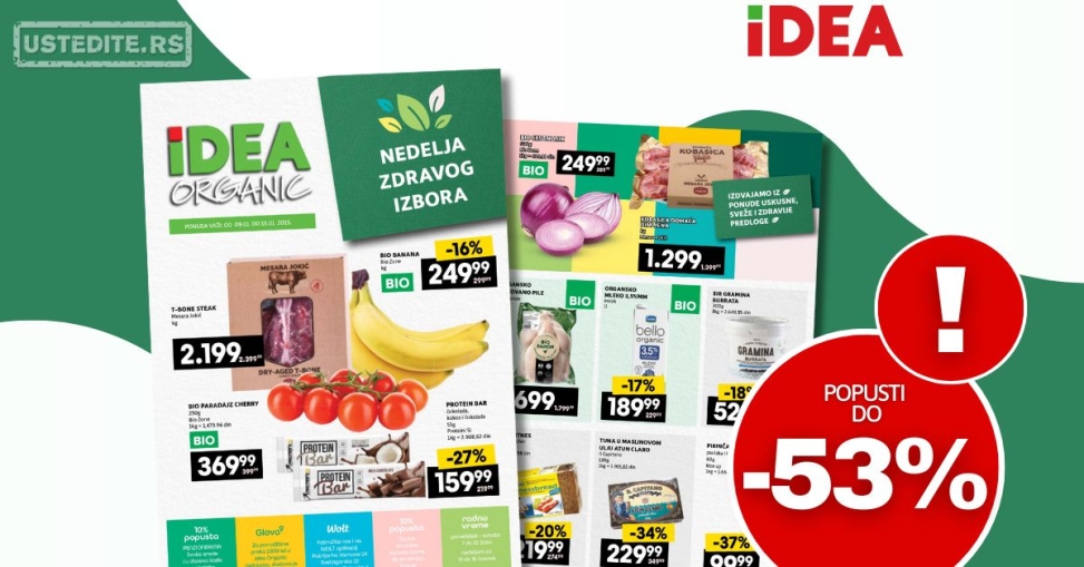 Idea katalog ORGANIC 9-15.1.2025.