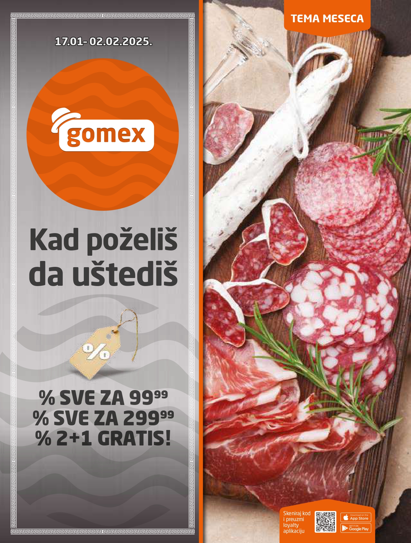 Gomex katalog TEMA MESECA 17.1-2.2.2025.