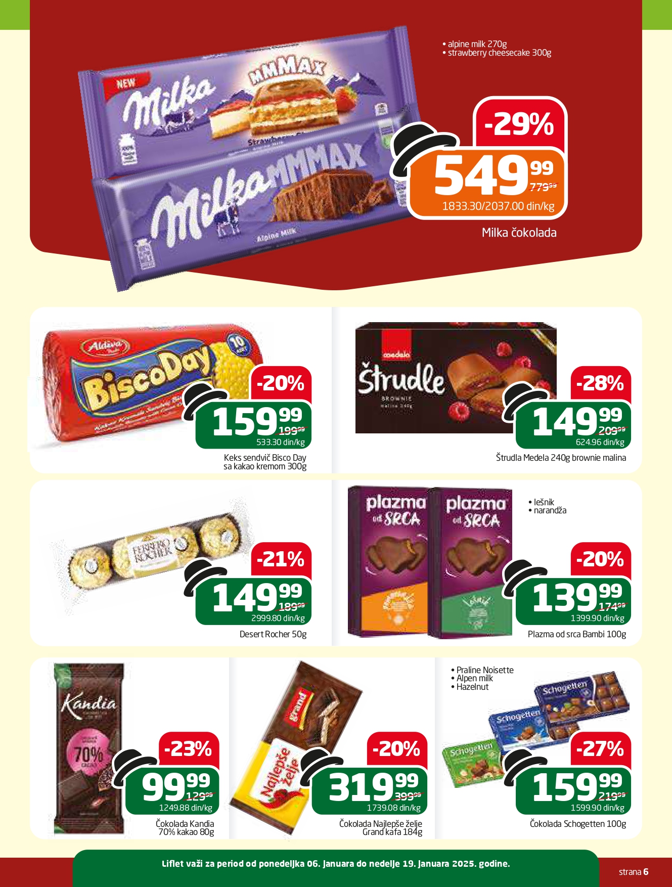 Gomex katalog TEMA MESECA 6-19.1.2025.