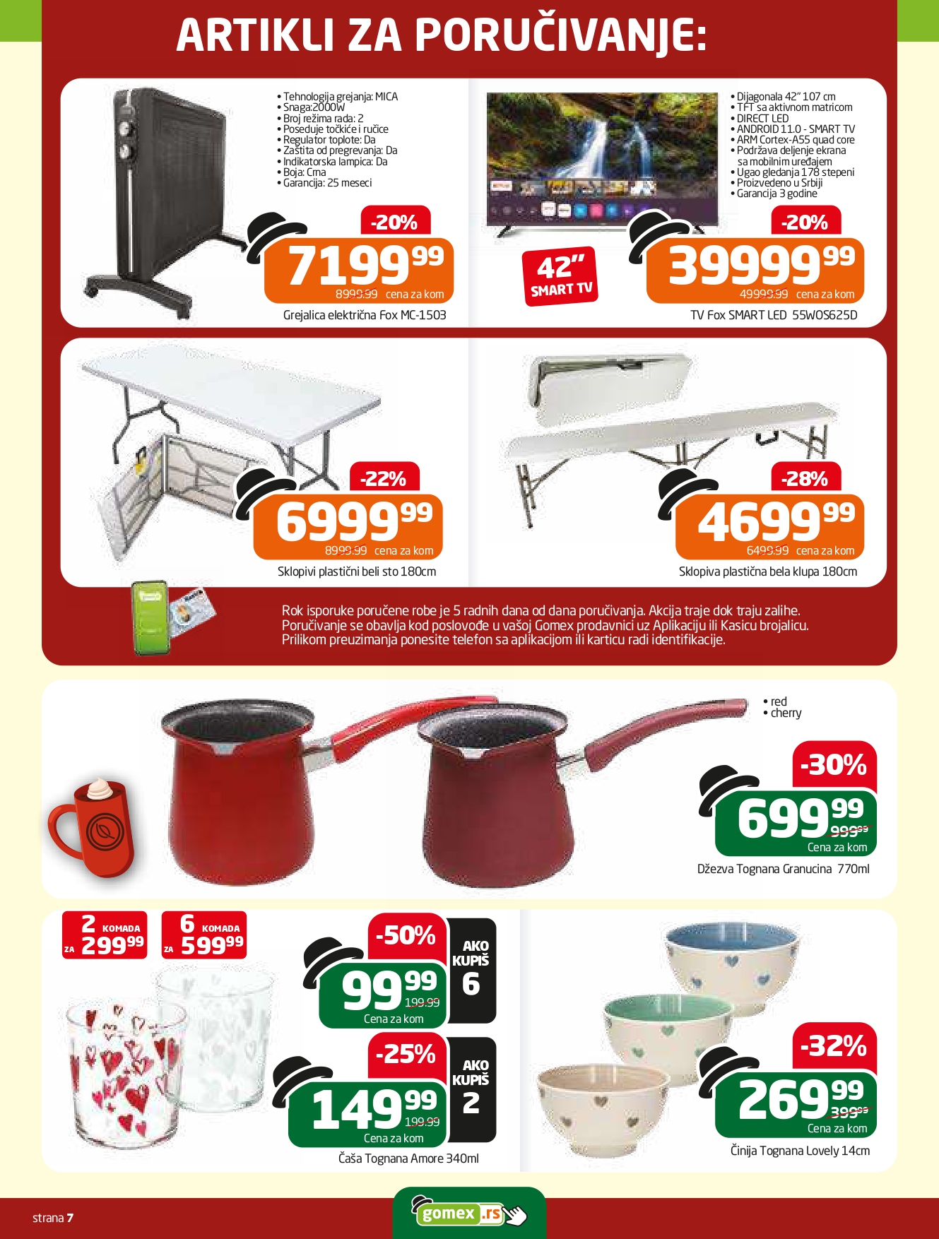 Gomex katalog TEMA MESECA 6-19.1.2025.