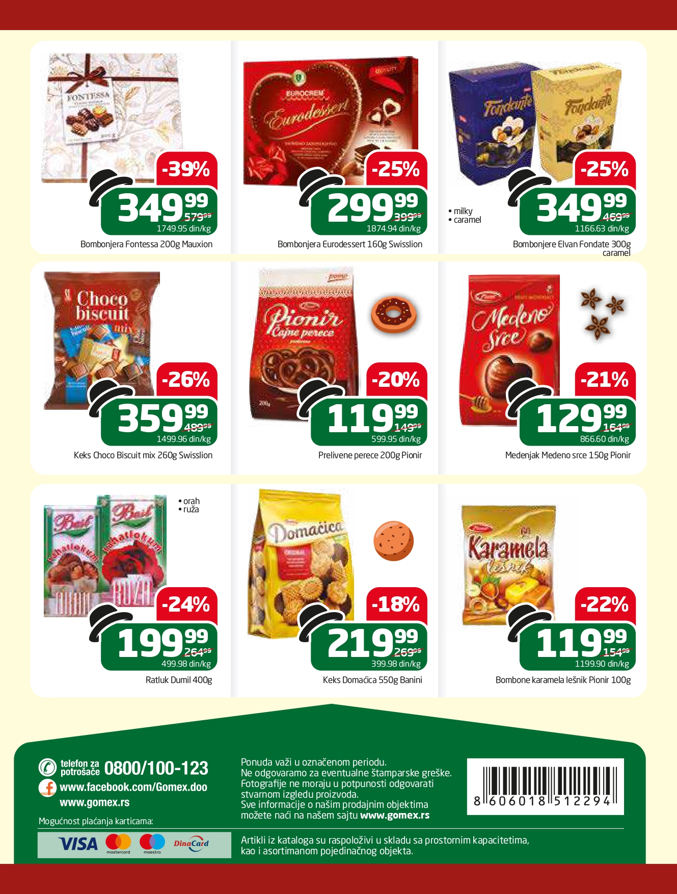 Gomex katalog TEMA MESECA 6-19.1.2025.