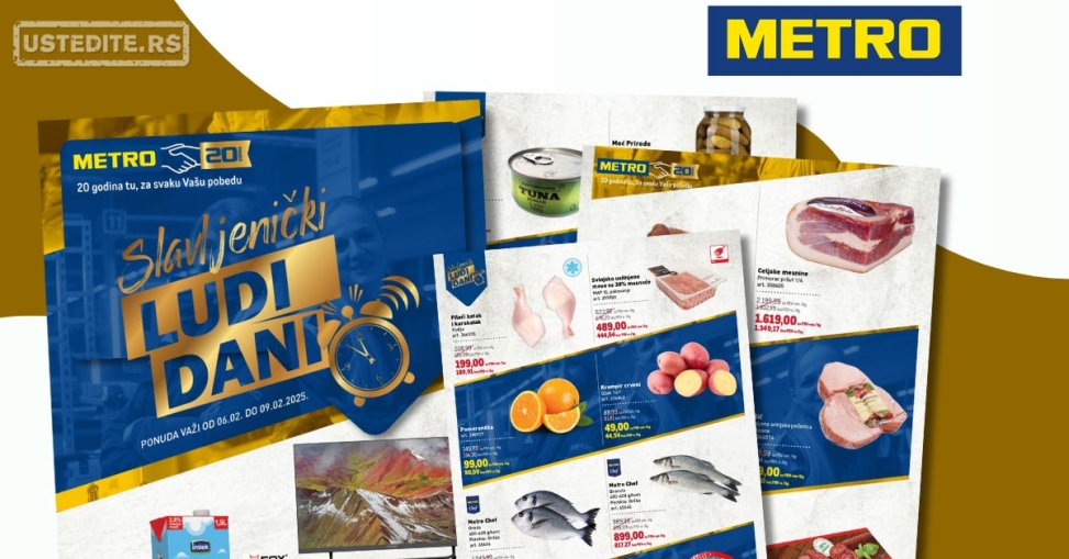 Metro katalog SLAVLJENIČKI DANI 6-9.2.2025.