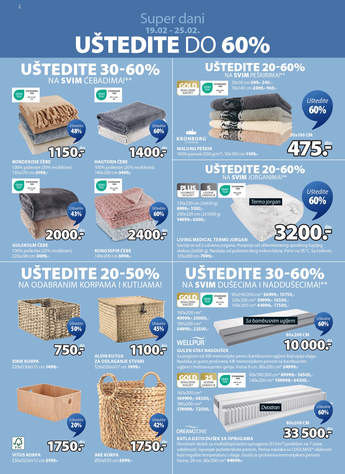 Jysk katalog 19.2-4.3.2025.