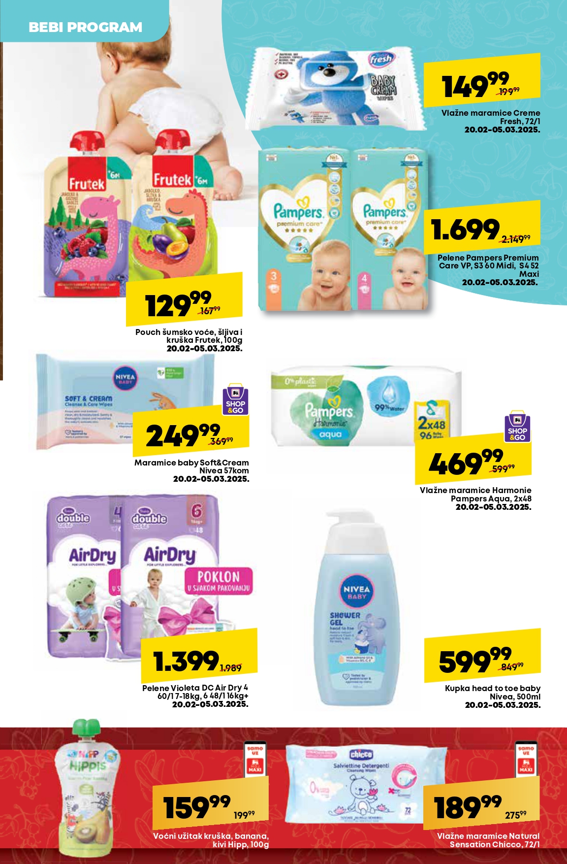 Mega Maxi katalog VODIČ KROZ UŠTEDE 27.2-5.3.2025.