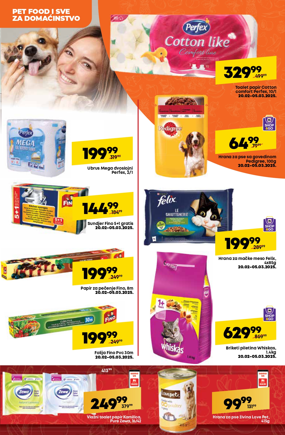 Mega Maxi katalog VODIČ KROZ UŠTEDE 27.2-5.3.2025.
