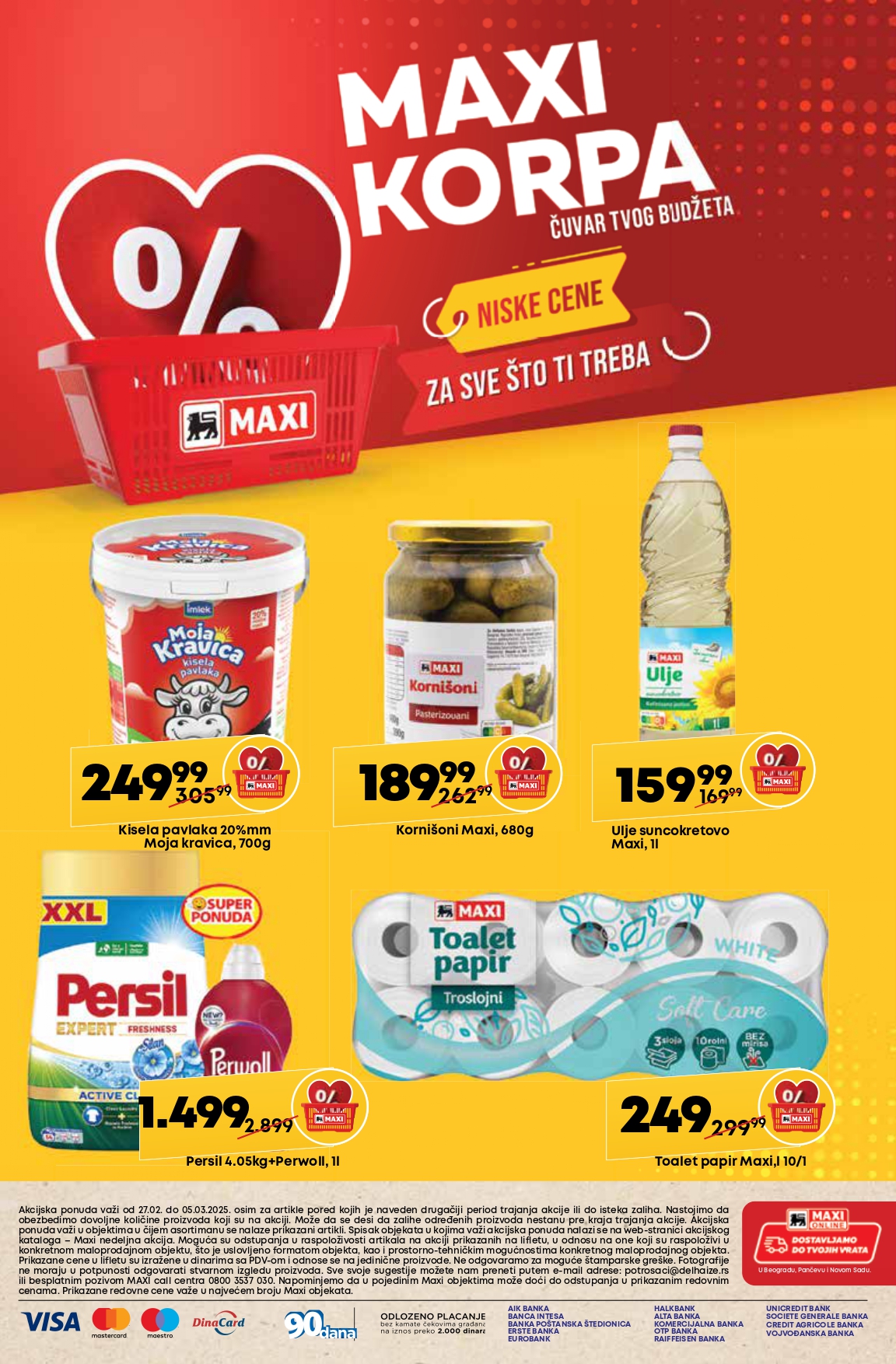 Mega Maxi katalog VODIČ KROZ UŠTEDE 27.2-5.3.2025.
