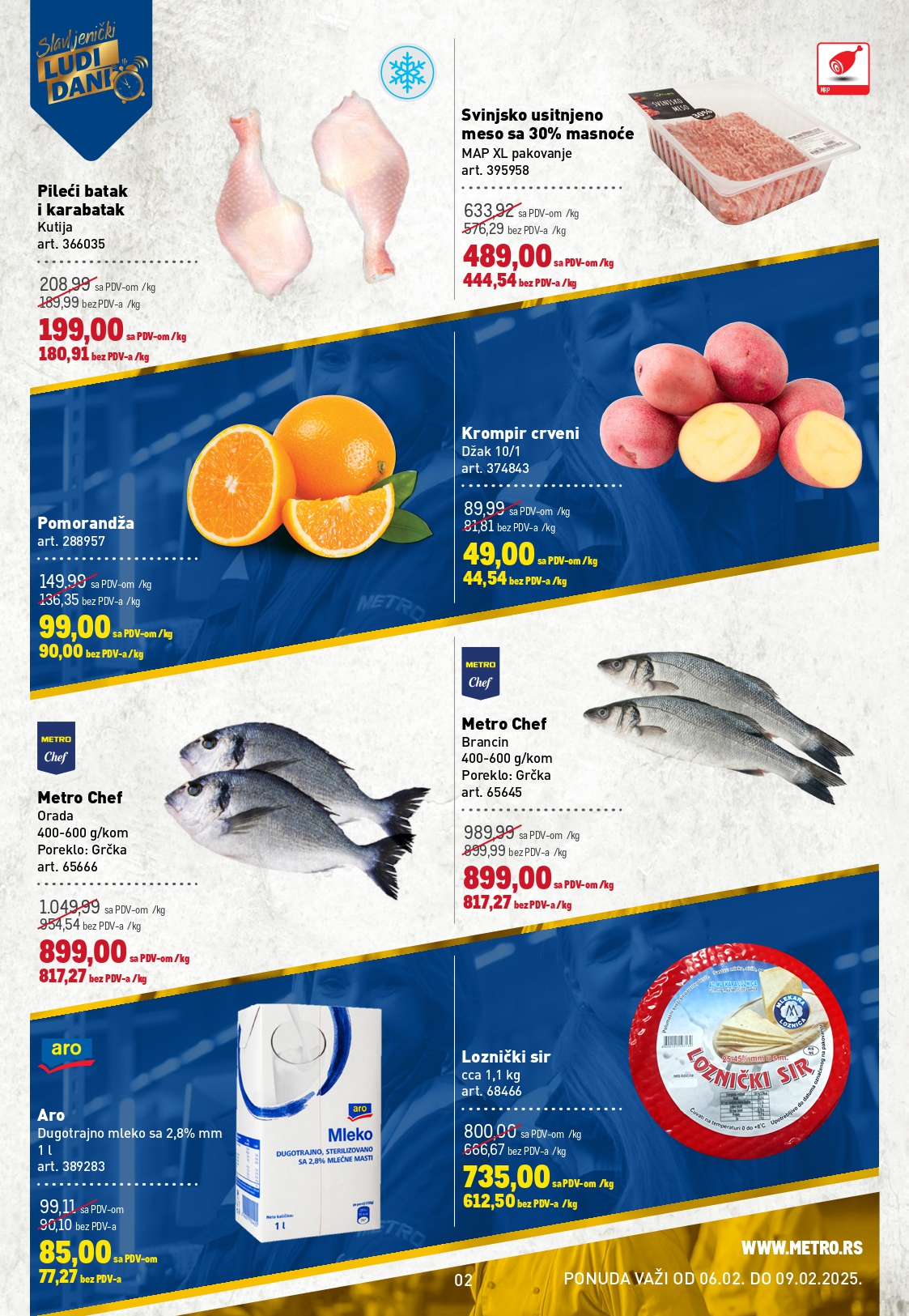 Metro katalog SLAVLJENIČKI DANI 6-9.2.2025.