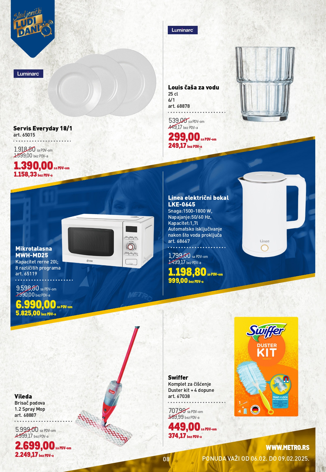 Metro katalog SLAVLJENIČKI DANI 6-9.2.2025.