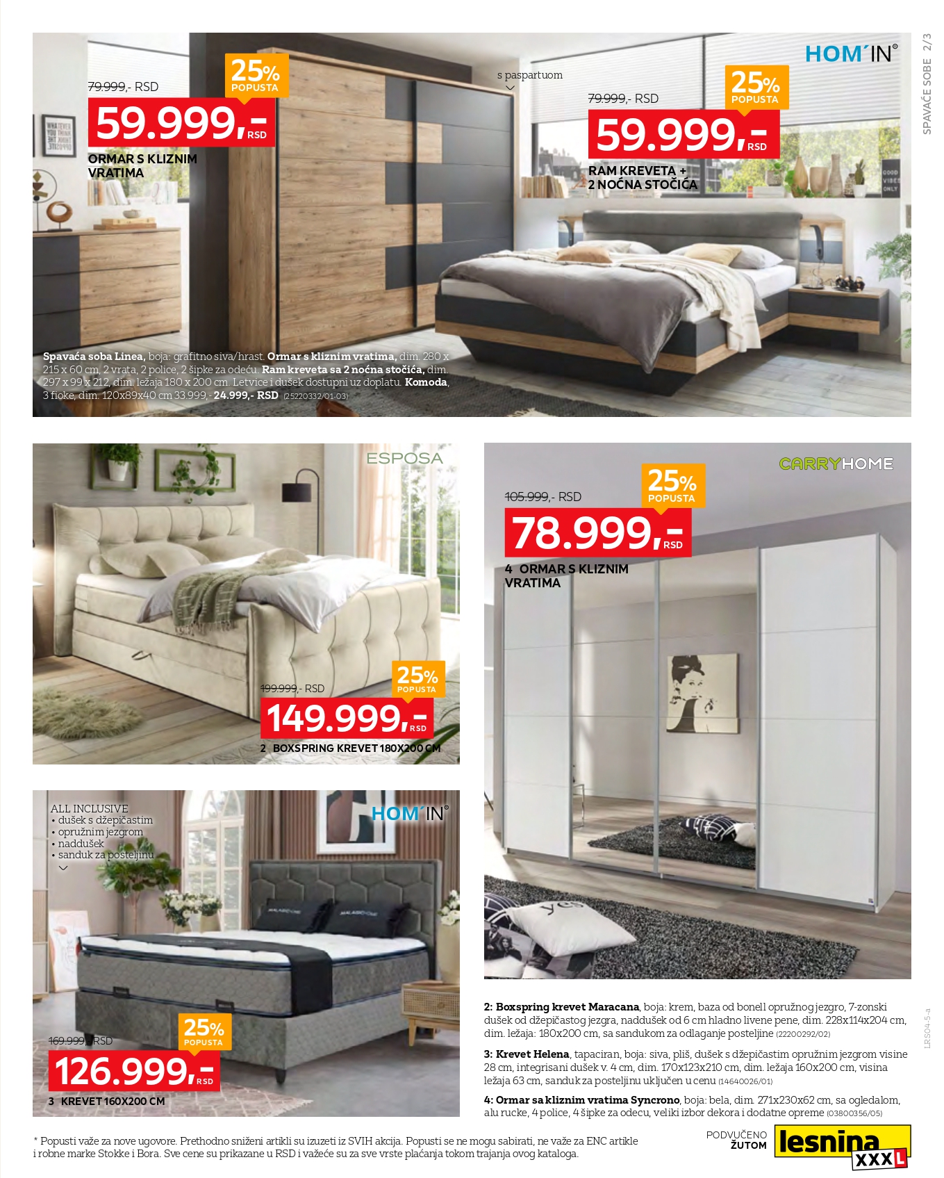 Lesnina XXXL katalog 31.3-27.4.2025.