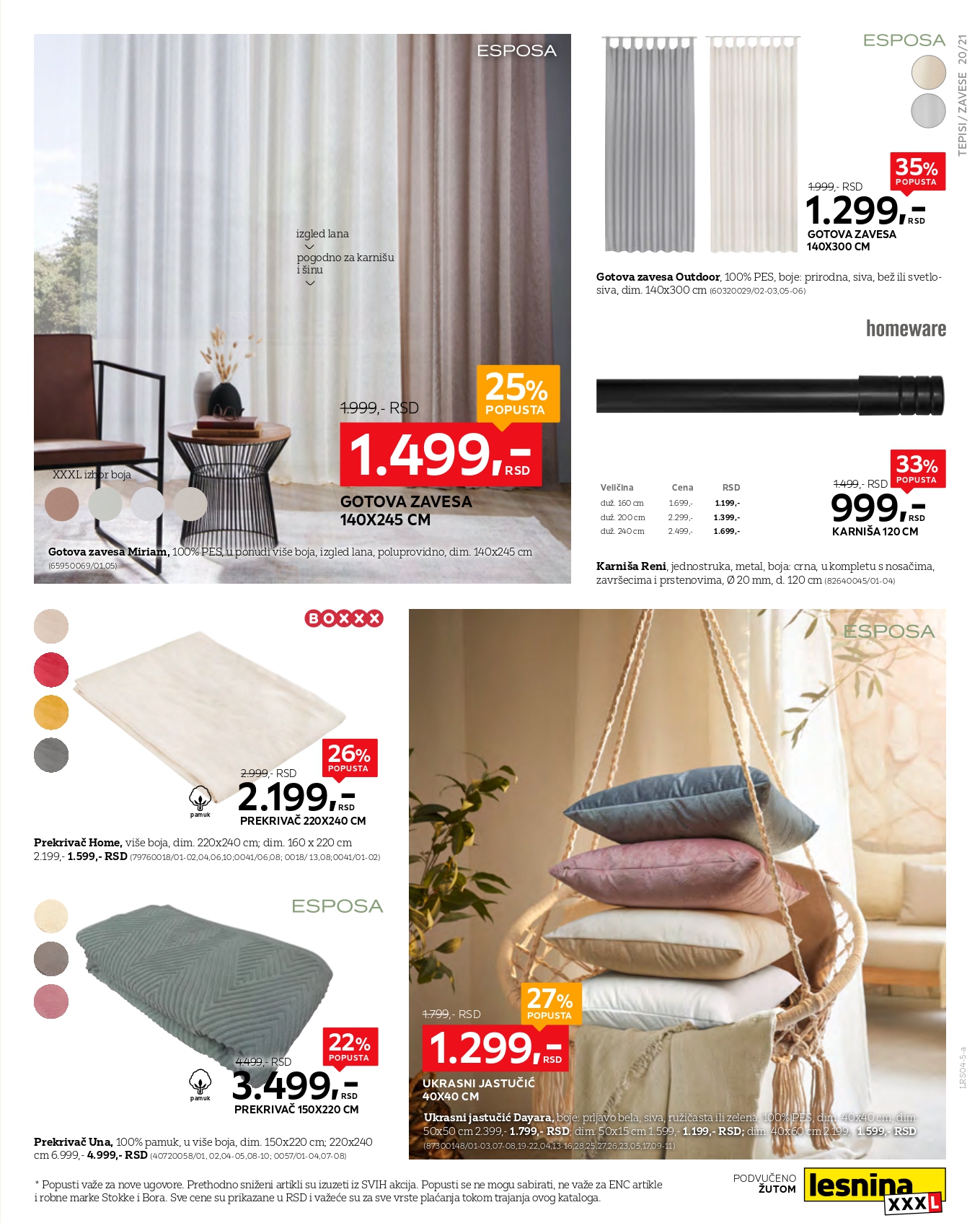 Lesnina XXXL katalog 31.3-27.4.2025.