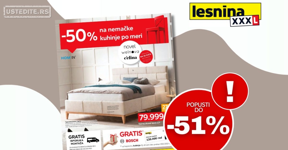 Lesnina XXXL katalog 31.3-27.4.2025.
