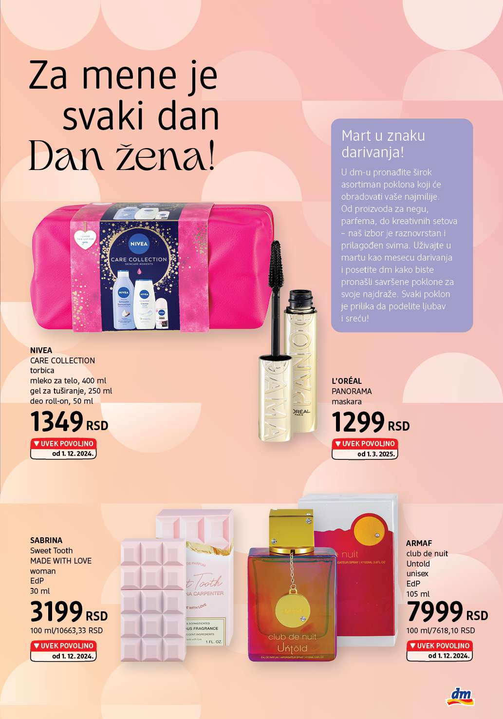 dm Katalog mart 2025.
