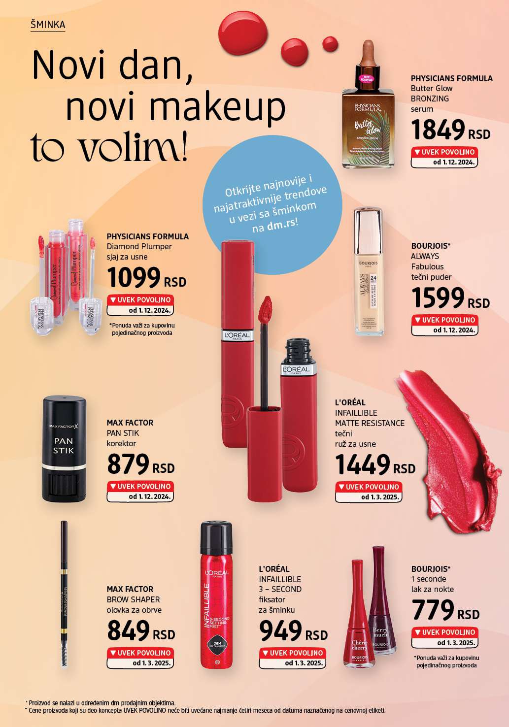 dm Katalog mart 2025.