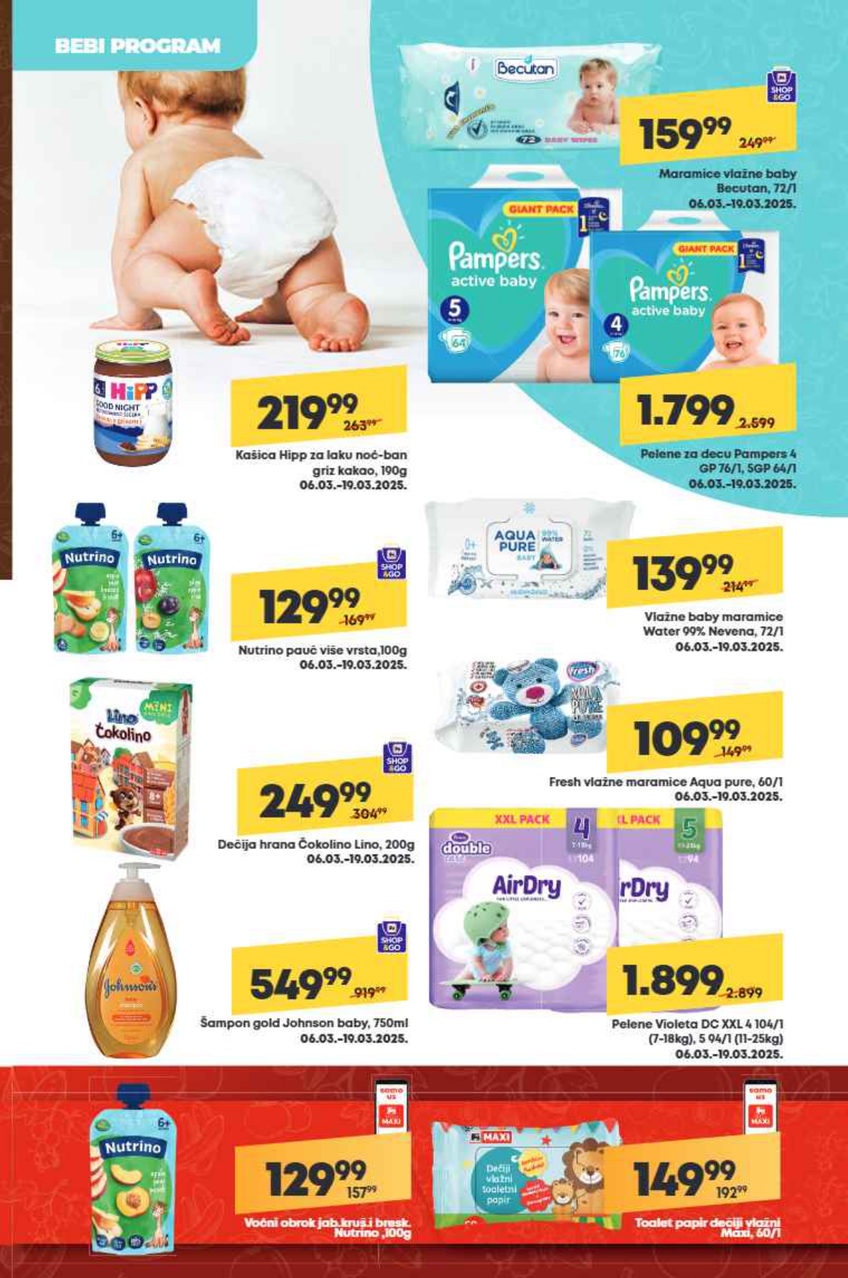 Mega Maxi katalog VODIČ KROZ UŠTEDE 6-12.3.2025.