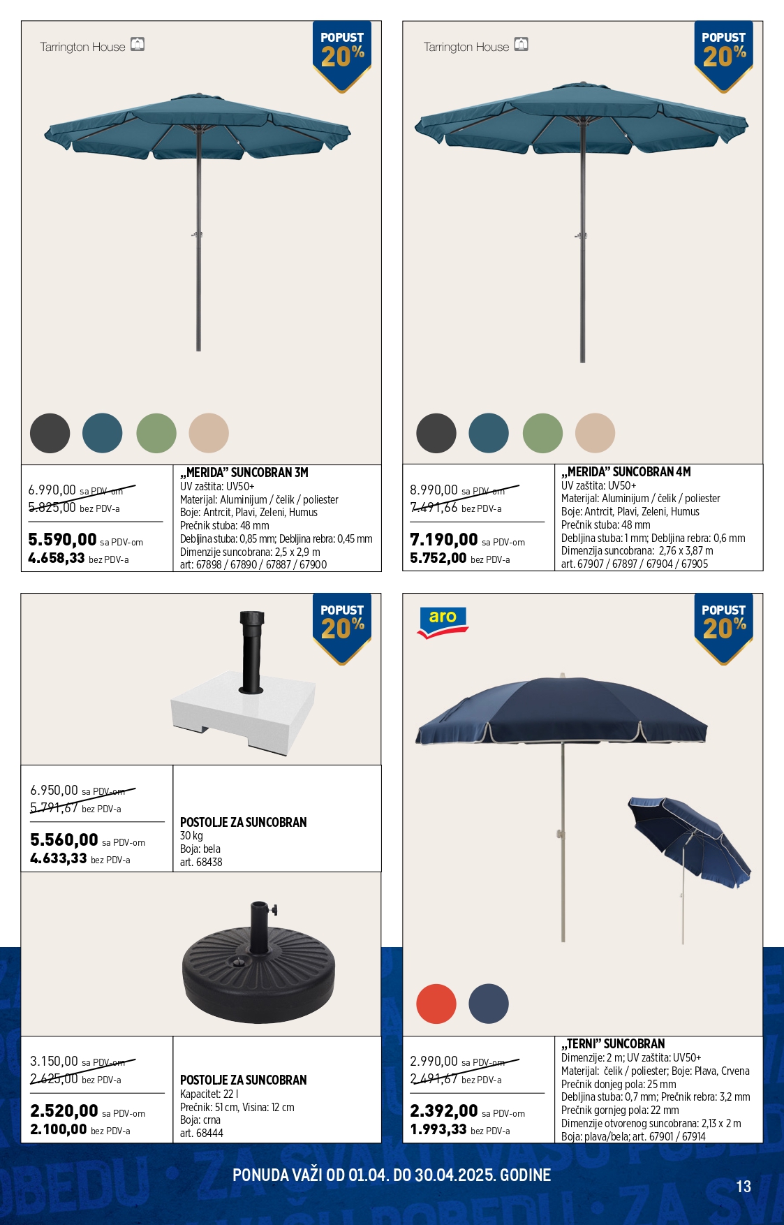 Metro katalog BAŠTENSKI NAMEŠTAJ 1-30.4.2025.