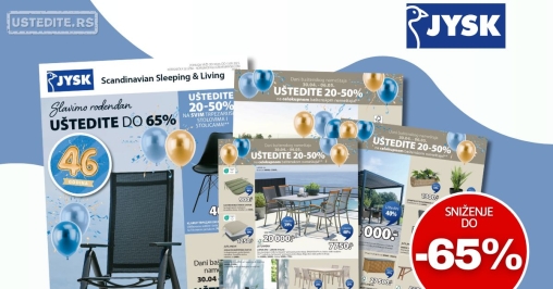 Jysk katalog 30.4-13.5.2025.