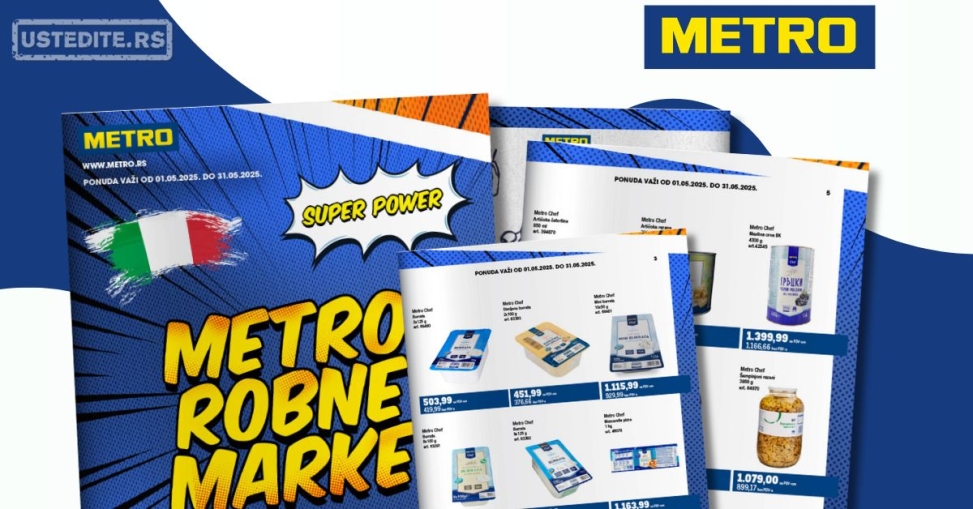 Metro katalog SUPER PONUDA 1-31.5.2025.