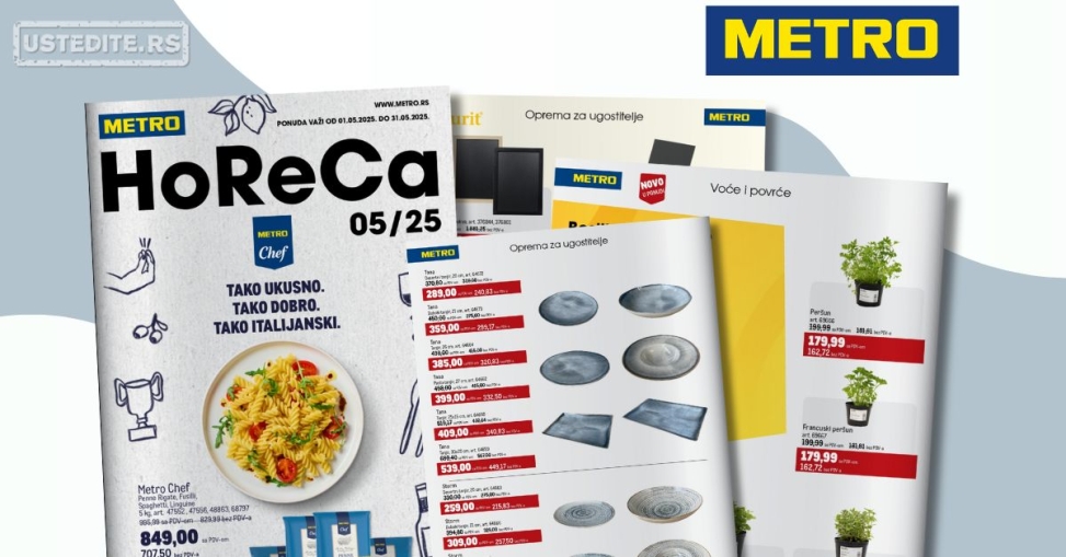 Metro katalog UGOSTITELJI 1-31.5.2025.