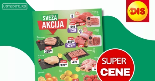 Dis SVEŽA AKCIJA 25.4-1.5.2025.