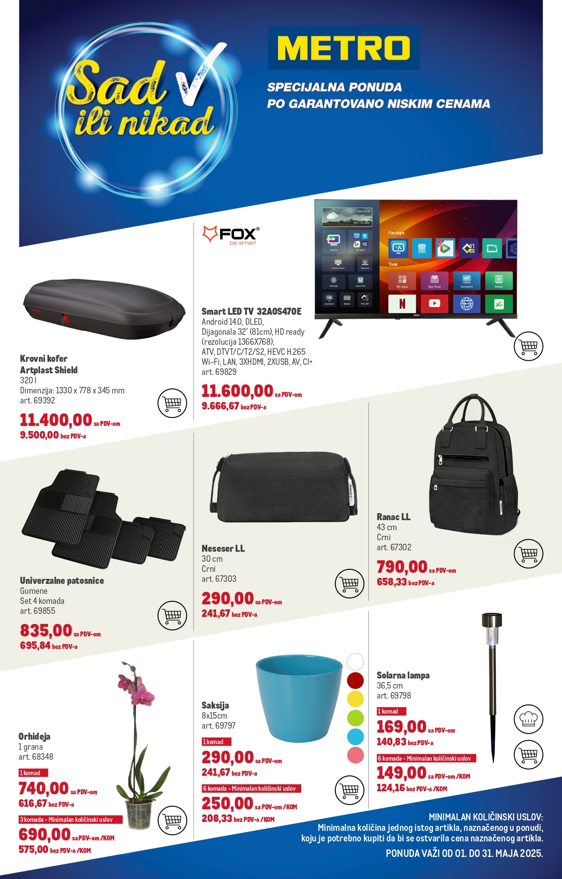 Metro katalog SAD ILI NIKAD 1-31.5.2025.