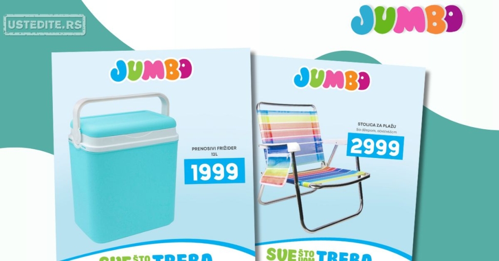 Jumbo SVE ZA IZLET april/maj 2025.