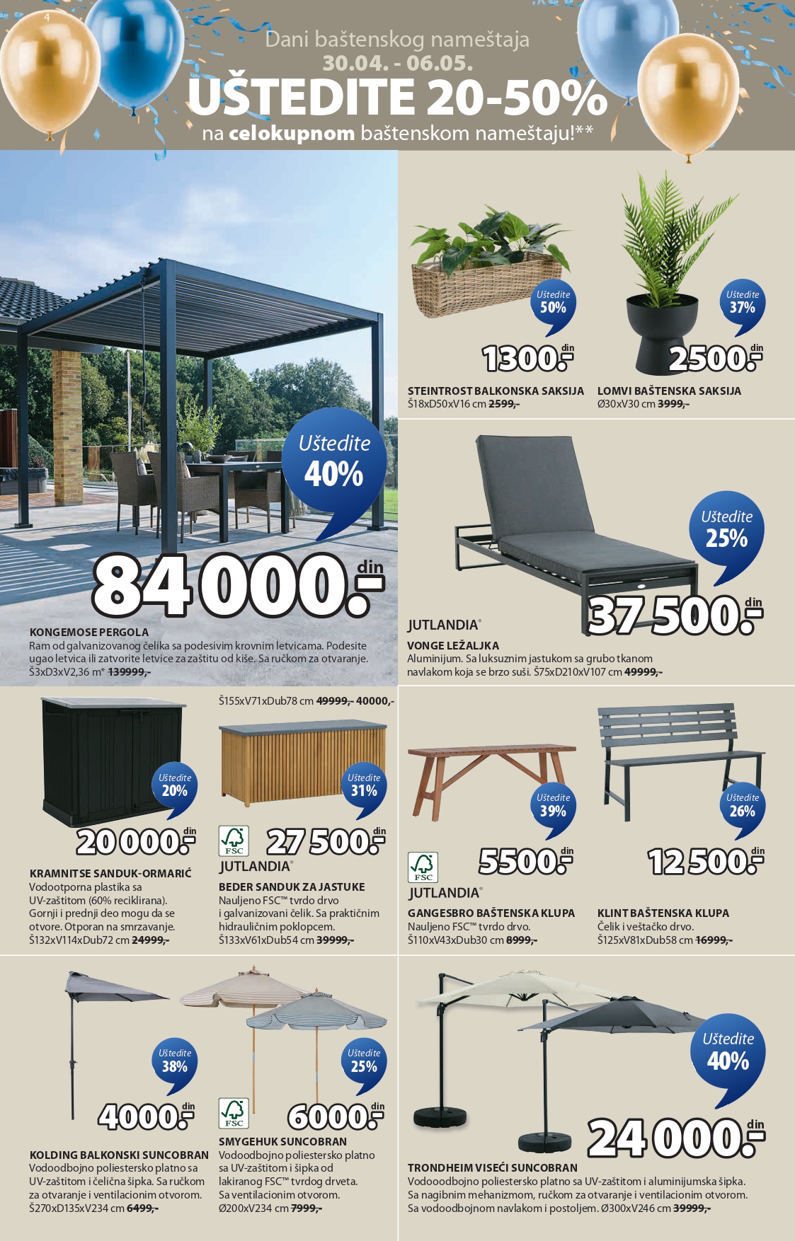 Jysk katalog 30.4-13.5.2025.