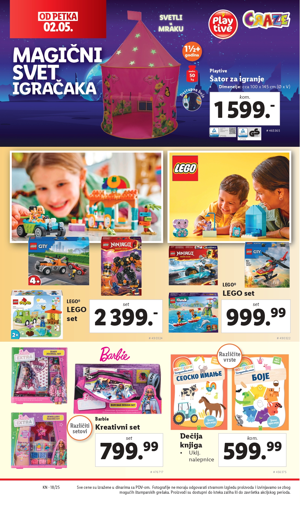 Lidl katalog NEPREHRANA 2-7.5.2025.