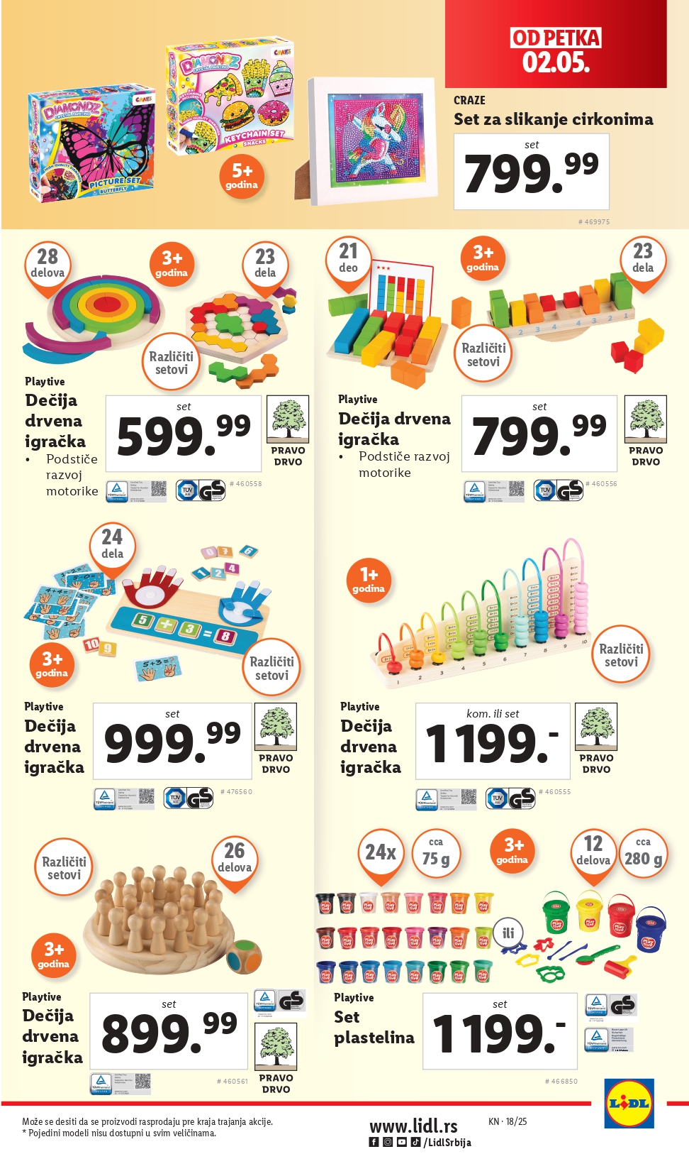 Lidl katalog NEPREHRANA 2-7.5.2025.