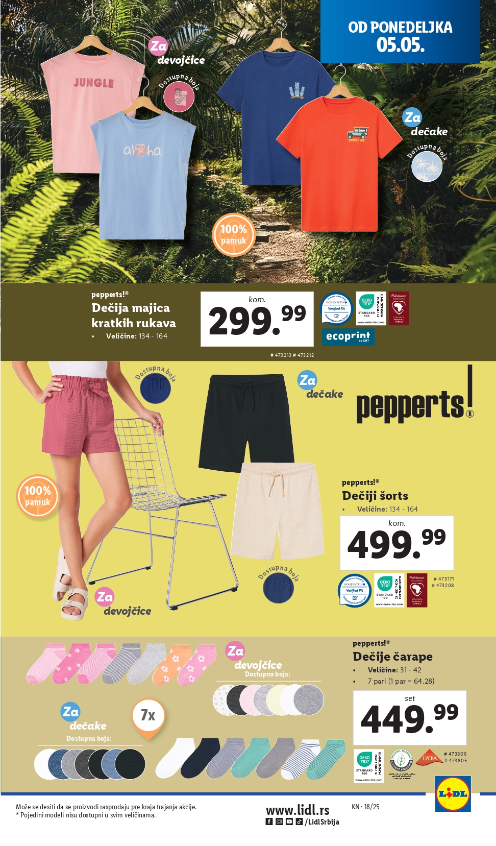 Lidl katalog NEPREHRANA 2-7.5.2025.